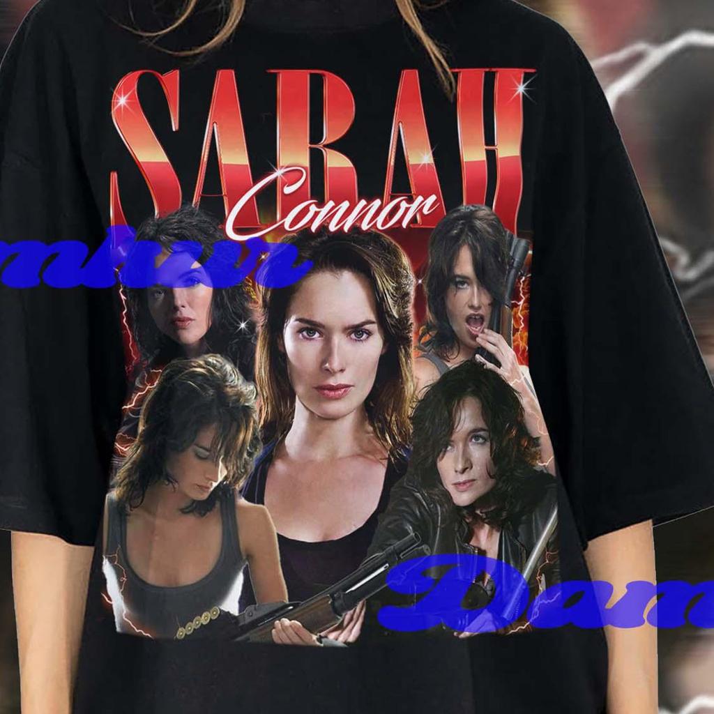 Sarah Connor Shirt, Sarah Connor Vintage Tshirt, Sarah Connor Retro Fan Tees, Sarah Connor 90s Sweater, Sarah Connor Merch Gift Tee for Her