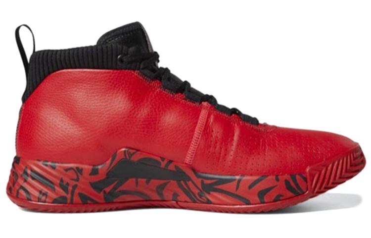 adidas Кроссовки Dame 5 Mid Top Большие Красные EE4046