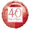 Amscan Фольгированный шар на 40-летие