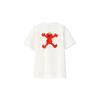 Uniqlo Унисекс футболка с коротким рукавом, коллаборация Kaws X Sesame Street, Белая UQ412760000