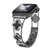 Блестящий бриллиантовый ремешок для Apple Watch 40 мм 42 мм 41 мм 38 мм 46 мм 44 мм 45 мм 49 мм Металлический браслет iWatch Ultra 2 серия 10 8 9 se