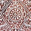 IBA Indianbeautifulart Квадратная форма Деревянный блок Цветочный принт Печатный текстильный штамп на одежде