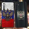 Чехол для телефона с российскими флагами для Realme 8 9 Pro Plus 8i 9i 6 7 GT2 C21 C25 C3 C11 11 Pro 5G Plus Ударопрочный силиконовый чехол
