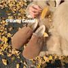 2024 Winter Shoes for Women Genuine Leather Boots Warm Plush Casual Birken Shoes Girl Retro Outdoor Plush Slipper