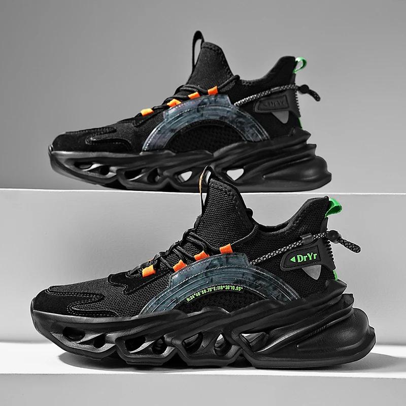 Мужская обувь Кроссовки Мужские теннисные туфли Роскошные мужские повседневные кроссовки для бега Дышащие модные мокасины Кроссовки для мужчин