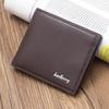 Luxury Men's Leather Tri-Fold Wallet - Spacious, Stylish Business ID & Card Holder