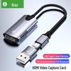 Biyaz Mobile Phone/Type-C To HDMI Video Capture Card