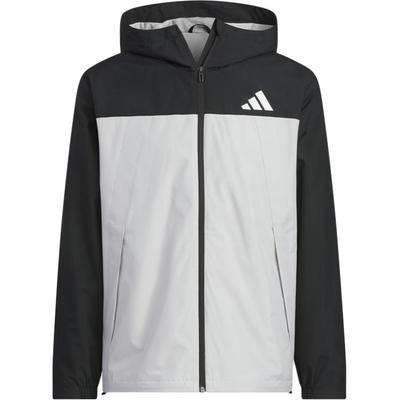 adidas Спортивная серия Lifestyle Худи Универсальная теплая куртка Унисекс Черный Белый KB1753