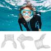 Transparent PVC Professional Scuba Diving Standard Bite Mouthpiece