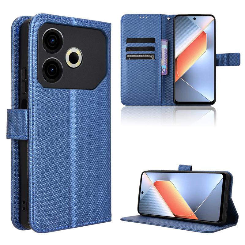 Флип-чехол для Tecno Pova 6 Neo 4G кожаный чехол [Flip Vintage Leather] кошелек ударопрочный прочный ретро-чехол для телефона