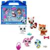 Pack of 5 Pets - BANDAI - Littlest Pet Shop Mountain - Collectible Animals