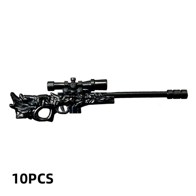 Military Army Weapons Building Blocks Light Machine Guns M16 M4 AK Action Special Forces Figures Accessories Mini Brick Kid Toys