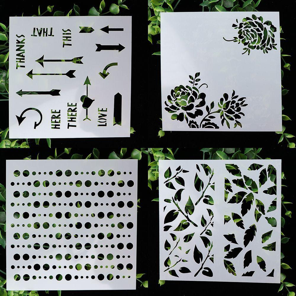 13 шт./набор новых бумажных карточек, штампов, тисненых шаблонов, трафаретов для скрапбукинга, настенной живописи