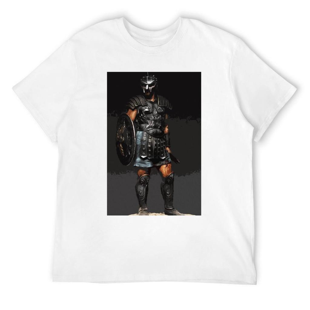 The Gladiator T-Shirt designer shirts tops vintage anime shirt plain t shirt men