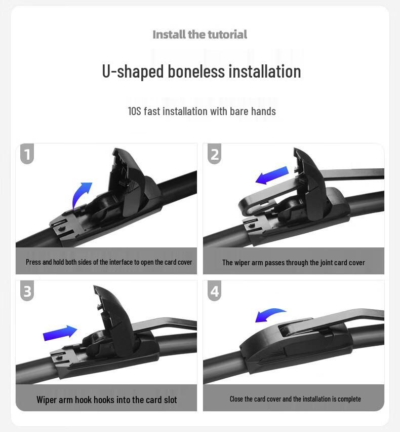 Дворники и резиновые полоски для Haval M6 2017-2018 и Great Wall Motors 2019