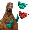 Chicken Arm Spoof Toys for Pet Chickens Fist-Clenched Middle Finger Raised Design