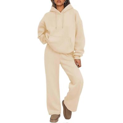 Женский спортивный костюм из двух предметов: oversized худи-свитшот и спортивные штаны светло-серый XXXL Новое поступление
