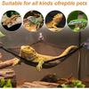 2Pcs Bearded Dragon Hammock, Breathable Mesh Reptile Hammock Lizard Tank Accessories, Triangle Geckos Hammocks for Bearded Dragons, Snakes, and