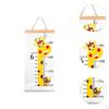 Children's Height Chart, Growth Record, Wall Hanging Ruler for Playroom Decoration