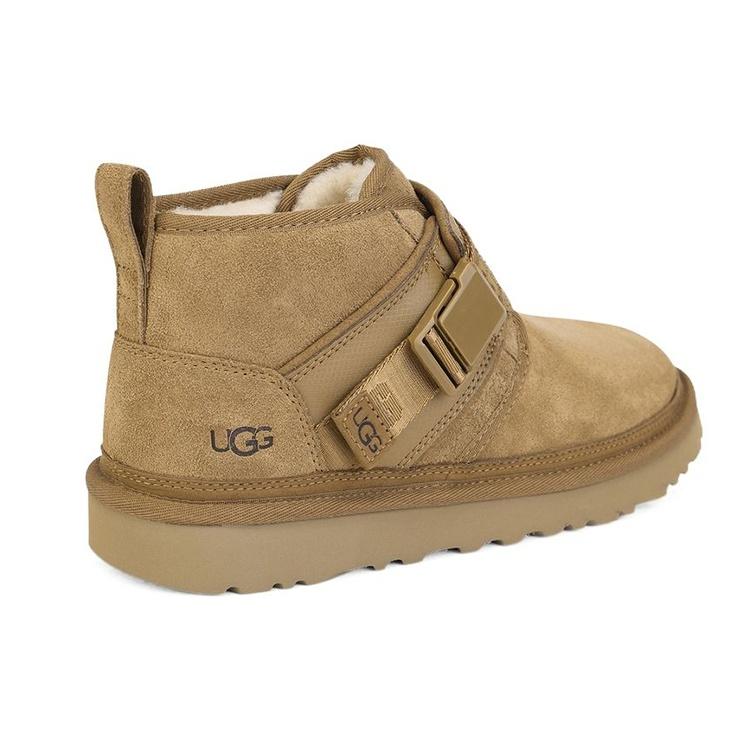 UGG Кепка-снепбэк Neumel с флисовой подкладкой, коричневая, мужская 1118570-CHE