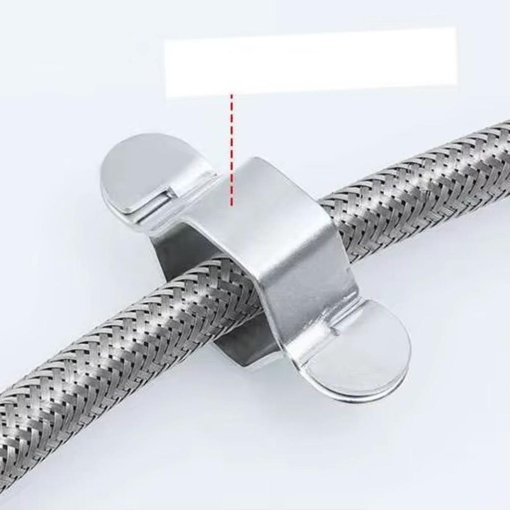 1/5Pcs Durable Stainless Steel Hexagon Nut Wrench Detachable Reusable Hex Wrench 4-point Pipe Hose Wrench Pipe Water Heater
