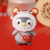 Cute Animal Wool Felt Penguin DIY Material Package Handmade Craft Needle Felting Kit Non-finished Doll Felt Poked Kitting Set