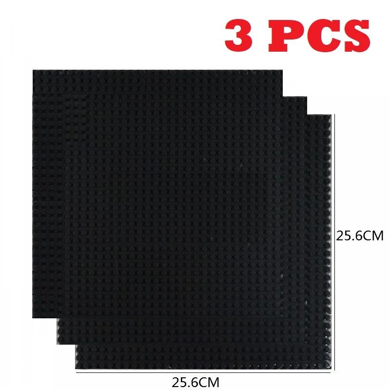 3 шт. Базовая пластина 32x32 32x16 точек Кирпичи СДЕЛАЙ САМ Малый размер Городские Дорожные блоки Базовая пластина Строительство Строительные игрушки Для детей