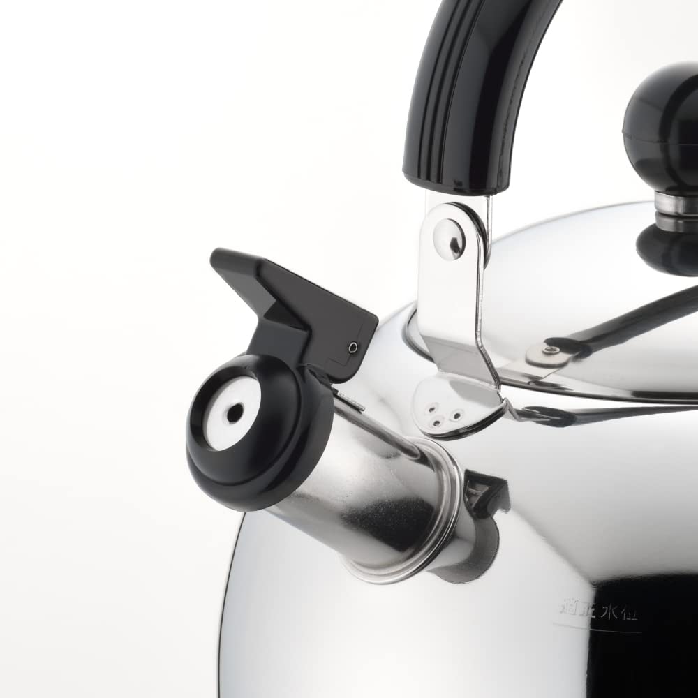 Yoshikawa Чайник со свистком BIG PLEAL 4,0 л, подходит для индукционных/газовых плит, SJ2702