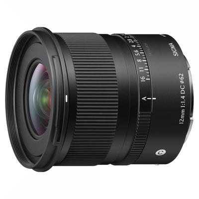 Sigma 12-мм DC объектив для беззеркальных камер Sony Contemporary, F1.4, E-mount, Широкоугольный, APS-C
