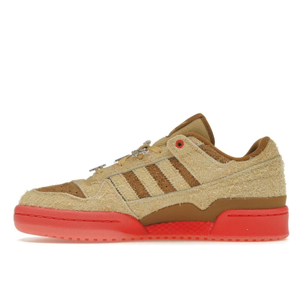 Доктор. Seuss x adidas Forum Low Max Мужские кроссовки Коричневый Овсяный Ярко-красный ID8896