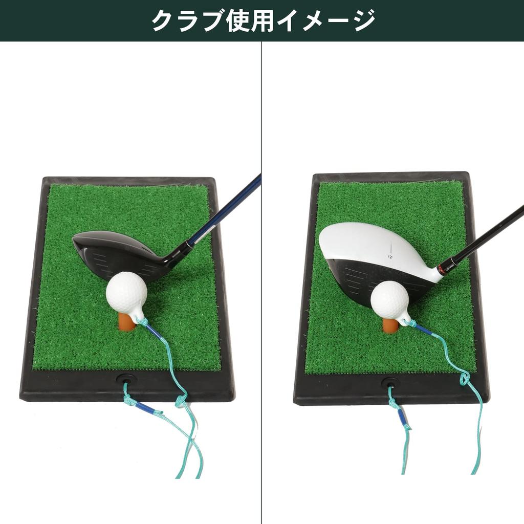 Коврик для удара Tabata Golf, Коврик для тренировки гольфа, Puncher 258, 200 x 410 мм, с резиновой губкой, только для драйверов, GV0258
