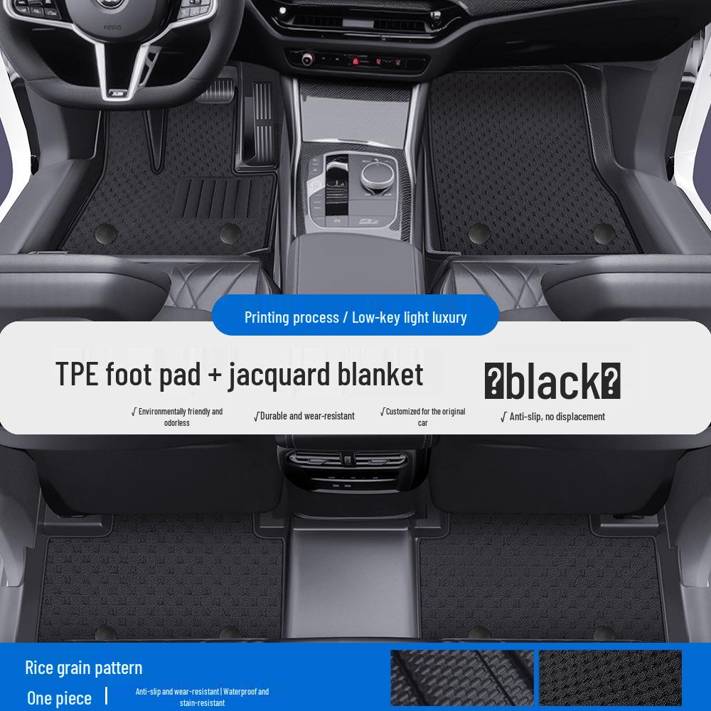 Подходит для BMW X1, X2, X3, X5, 1, 3, 5 Серии и MINI: Автомобильные коврики и защита порогов из ТПЭ. Полное покрытие.