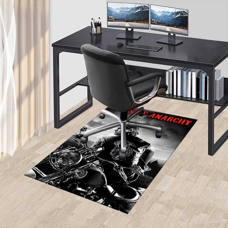 1 шт. Ковер SON OF ANARCHY REAPER, Коврик для офиса, Уличный коврик, Декор для дома, Ковер для зоны, Фестиваль