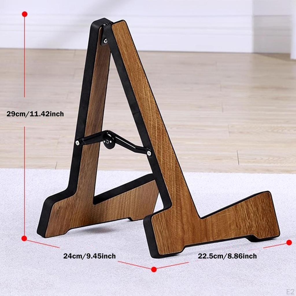 Guitar Floor Stand Holder Portable Versatile Stable Instrument Non Slip for Acoustic