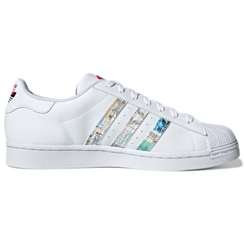 adidas Оригинальные кроссовки Superstar 'Белый Мультиколор' GY9023