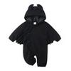 European & American Baby Bat Hooded Romper Set: Boys & Girls Onesie Jumpsuit (2-Piece).
