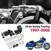 Комплект оборудования для стыковки мотоцикла для Harley Touring Road King Street Road Electra Glide 1997-2008, съемная стойка для соло-бара Sissy Bar