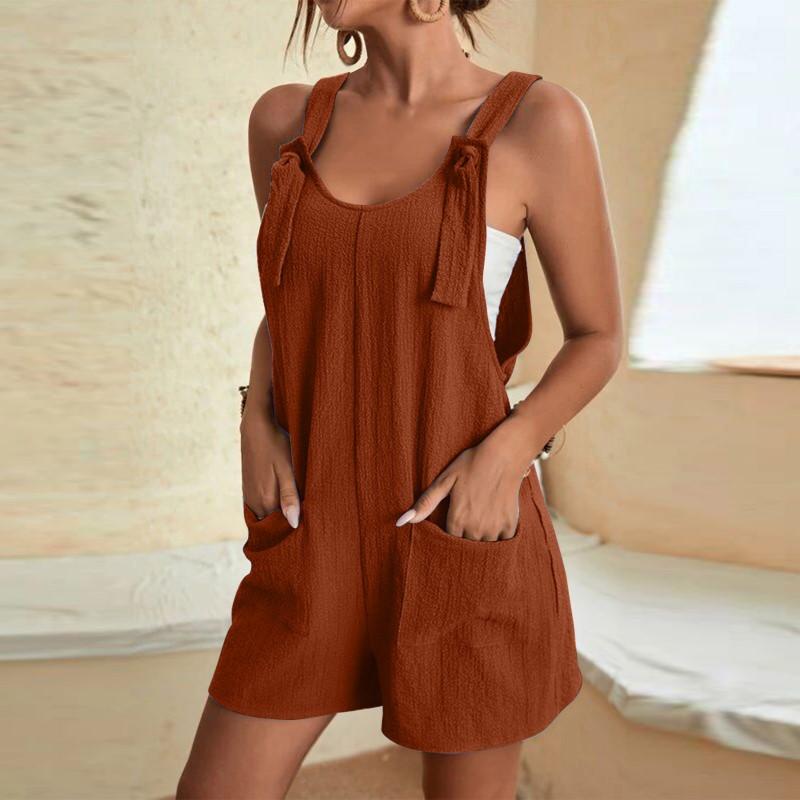Women's Summer Casual Fashion Suspender Jumpsuit