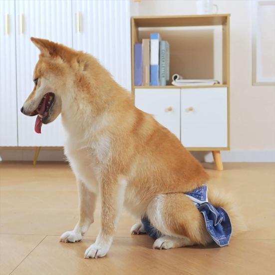 Yousheng Dog Menstrual Pant Женское нижнее белье для собак во время менструации Стирающиеся подгузники для домашних животных Гигиенические трусики для щенков Защитные брюки для мочеиспускания
