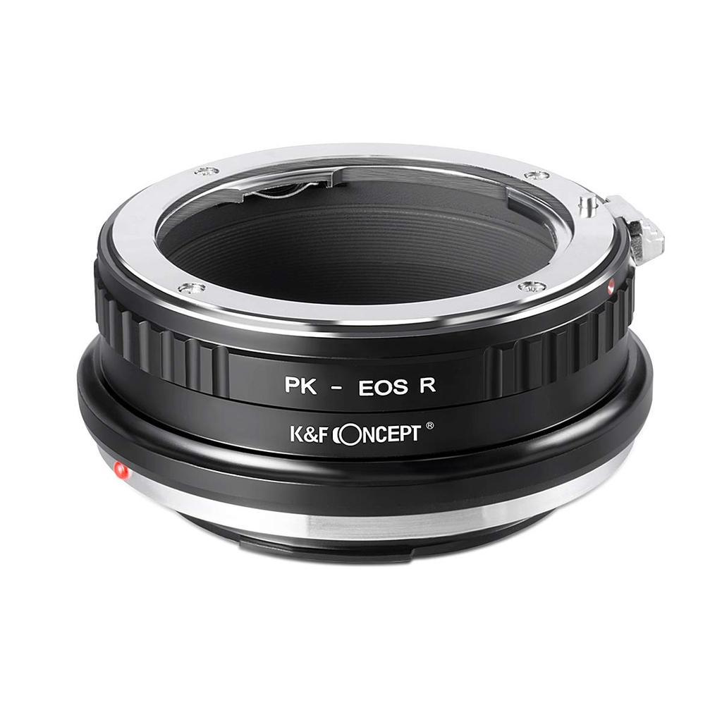 Адаптер для крепления объектива Concept K для объектива Canon K&F KF-PKRF (Преобразование Pentax RF)