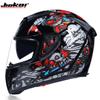 Мотошлем capacete cascos шлемы full face гоночные шлемы Двойной визор Гоночный шлем для мотокросса Casco Модульный шлем для мото