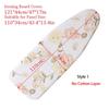Universal Ironing Board Cloth Durable Printed Padded New Ironing Board Cover Pad