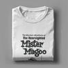 Мужчины Женщины Печать Г-н. Футболка Magoo Funny T Shirt Tee Хлопковые футболки Одежда