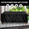 105x49x102cm  Patio Set Cover - Garden Furniture Cover | Weatherproof Garden Furniture Cover |
