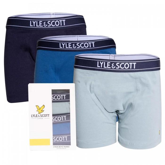 Lyle & Scott Boys Chadwick Boxer Shorts (Pack of 3)