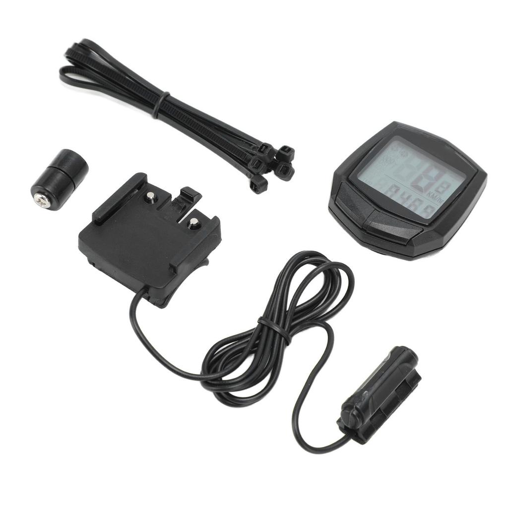 Велосипедный компьютер SD 581 Проводной велосипедный компьютер Горный велосипед Одометр Английский Спидометр