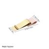 Multifunctional Metal Wallet with Leather Journal and Pen Clip Notebook