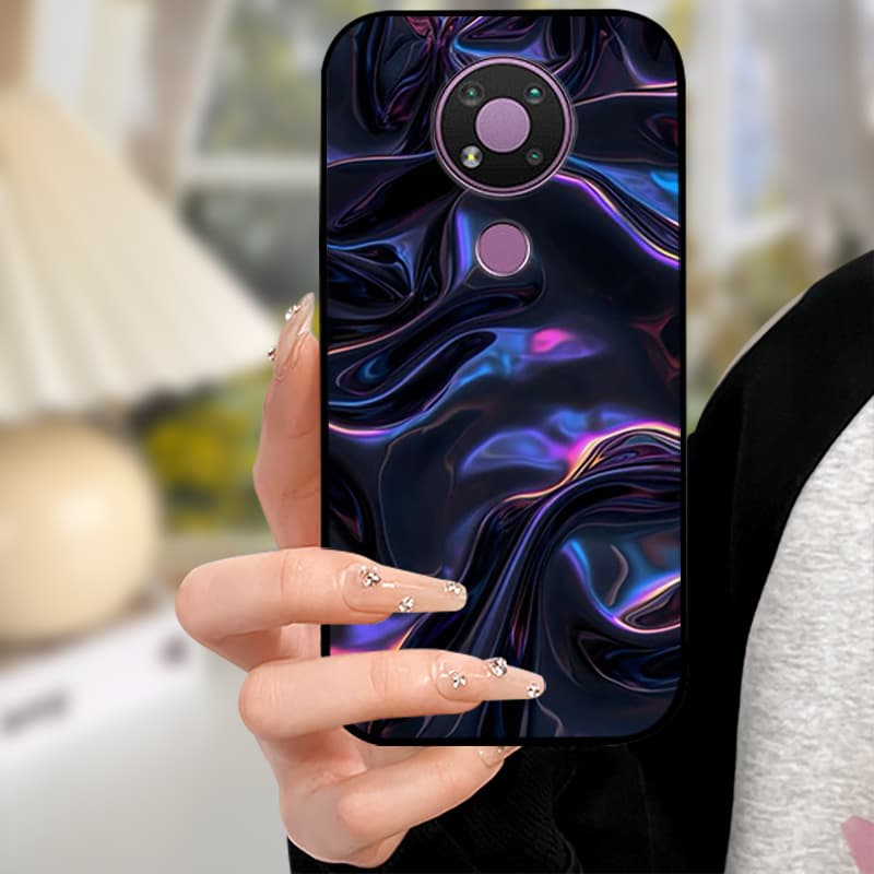 Capa For Nokia 5.4 Cases Black Silicon Soft TPU Phone Case For Nokia 5.4 5.1 7.1 Protective Camera Coque Nokia5.4 Back Shells