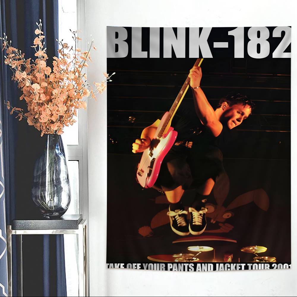 BBlink 182 Рок-группа Красочный Гобелен Настенное Панно Богемные Настенные Гобелены Мандала Настенное Искусство Декор