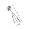 Ice Cream Scoop Stainless Steel Cookie Dough Spoon Fruit Potato Watermelon Digging Ball Spring Handle Scoop Kitchen Accessories